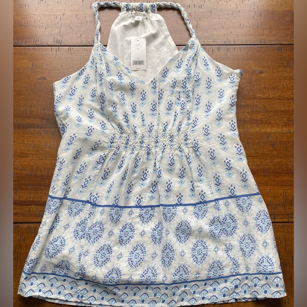 •NWT•Banana Republic Fully Lined Sleeveless Top